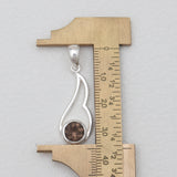 Smoky Quartz Silver Pendants