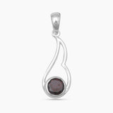 Smoky Quartz Silver Pendants