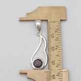 Smoky Quartz Silver Pendants