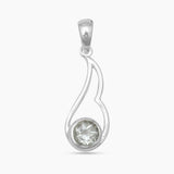 Smoky Quartz Silver Pendants