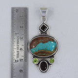 925 Silver Pink Opal Pendant