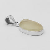 Libyan Desert Glass Silver Pendants