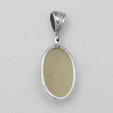 Libyan Desert Glass Silver Pendants