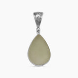 Libyan Desert Glass Silver Pendants