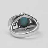 925 Sterling Silver Larimar Rings