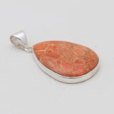 Sponge Coral Silver Pendants
