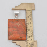 925 Sterling Silver Sponge Coral Pendants