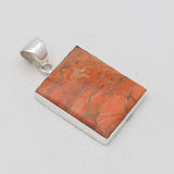 925 Sterling Silver Sponge Coral Pendants