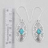 Mexican Turquoise 925 Sterling Silver Jewelry Set