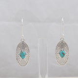 Mexican Turquoise 925 Sterling Silver Jewelry Set