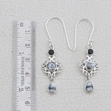 Dendritic Opal Silver Jewelry Set