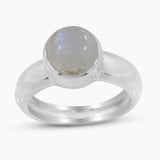 925 Sterling Silver Larimar Rings