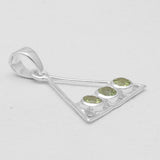 Garnet Silver Pendants