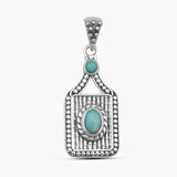 Green Opal Silver Jewelry Sets