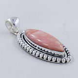 Pink Opal 925 Sterling Silver Pendant