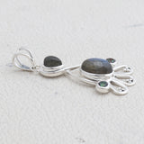 Labradorite Silver Jewelry Set