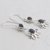 Labradorite Silver Jewelry Set