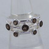 Natural Peridot Gemstone 925 Sterling Silver Ring