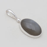 925 Silver Gray Moonstone Pendants