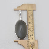 925 Silver Gray Moonstone Pendants