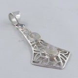 925 Silver Tourmaline Pendant