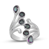 Mystic Quartz Silver Women's Ring