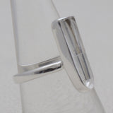 Lemurian Quartz Silver Rings