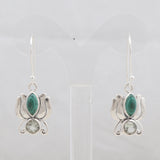 Malachite Silver Jewelry Set