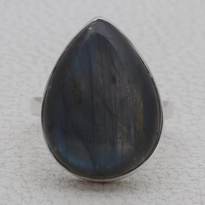 925 Sterling Silver Labradorite Rings