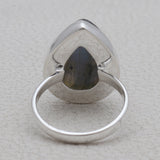 Labradorite Silver Rings