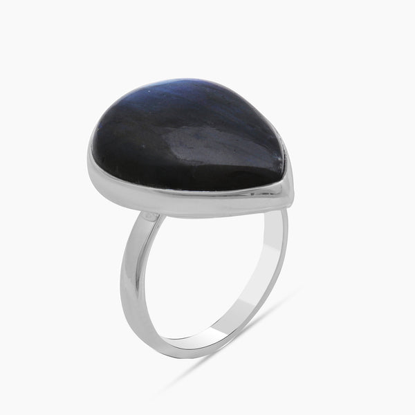 925 Sterling Silver Labradorite Rings