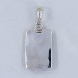 925 Sterling Silver Black Stingray Pendants