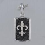925 Sterling Silver Black Stingray Pendants