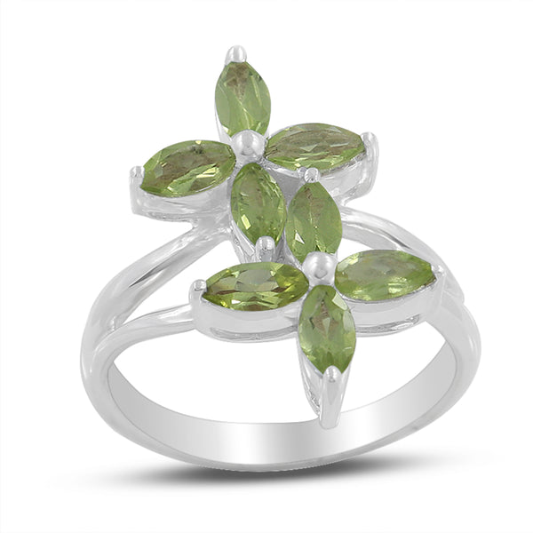 925 Sterling Silver Blue Topaz Ring