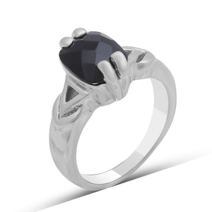 925 Sterling Silver Black Onyx Rings