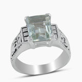 925 Sterling Silver Smoky Quartz Rings