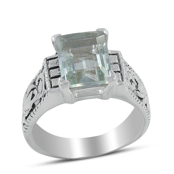 925 Sterling Silver Smoky Quartz Rings