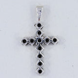 925 Sterling Silver Iolite Pendant