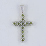 925 Sterling Silver Iolite Pendant