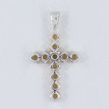 925 Sterling Silver Iolite Pendant