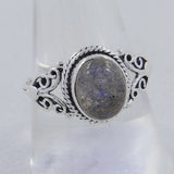 Natural Ethiopian Opal 925 Sterling Silver Ring