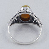 Natural Ethiopian Opal 925 Sterling Silver Ring