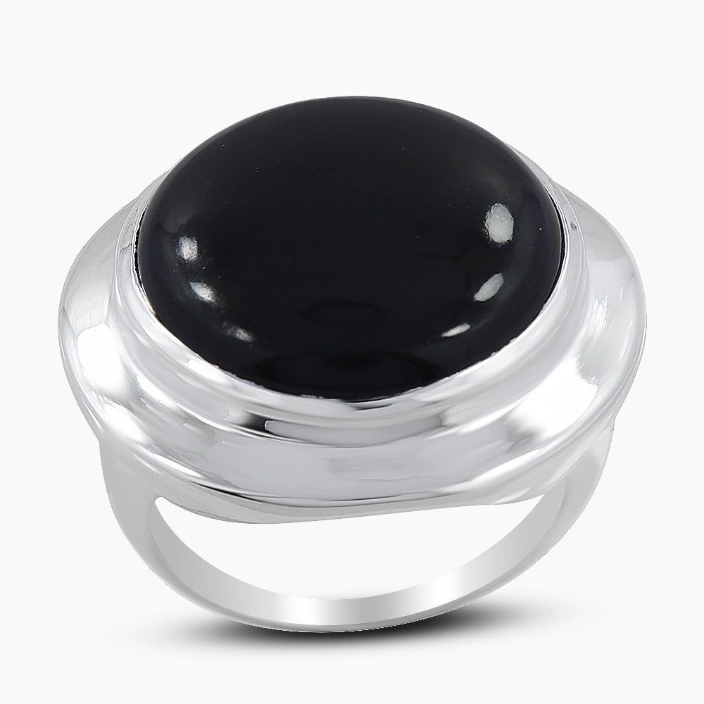 925 Sterling Silver Black Onyx Rings