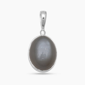 Grey Moonstone Silver Pendants