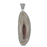 Royal Imperial Jasper Sterling Silver Pendant