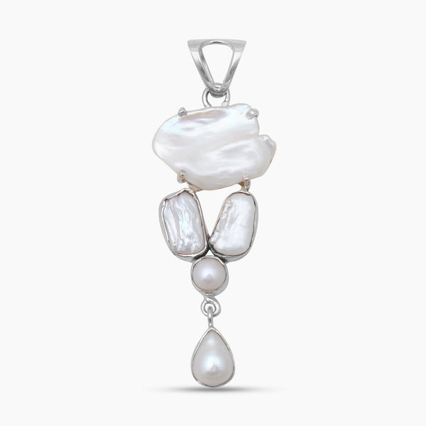 925 Sterling Silver Fresh Water Pearl Pendant
