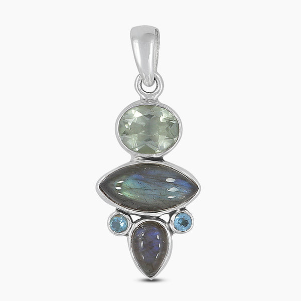 925 Sterling Silver Labradorite Pendants