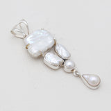 925 Sterling Silver Fresh Water Pearl Pendant
