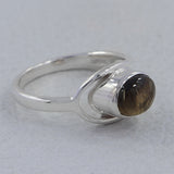 Natural Tourmaline Sterling Silver Ring