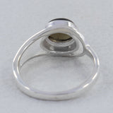 Natural Tourmaline Sterling Silver Ring